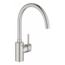 Смеситель однорычажный для мойки Grohe Concetto, сталь (32661DC3)