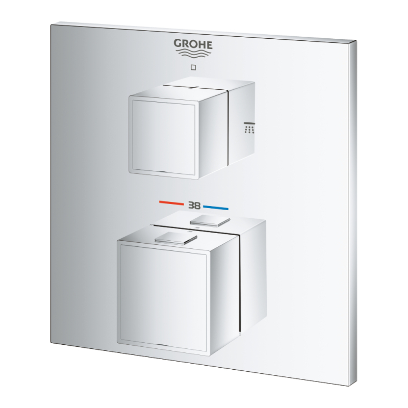 Grohtherm Cube Термостат для душа с переключателем на 2 положения (24154000) фото 5
