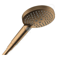Ручной душ Hansgrohe Raindance Select S 120 3jet PowderRain, EcoSmart, бронза матовая (26515140)