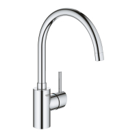 Смеситель однорычажный для мойки Grohe Concetto, хром (32662003)
