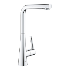 Смеситель однорычажный для мойки Grohe Zedra, L-излив хром (32553002)