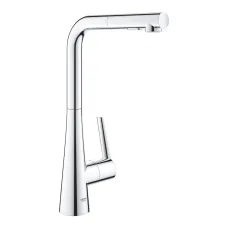 Смеситель однорычажный для мойки Grohe Zedra, L-излив хром (32553002)
