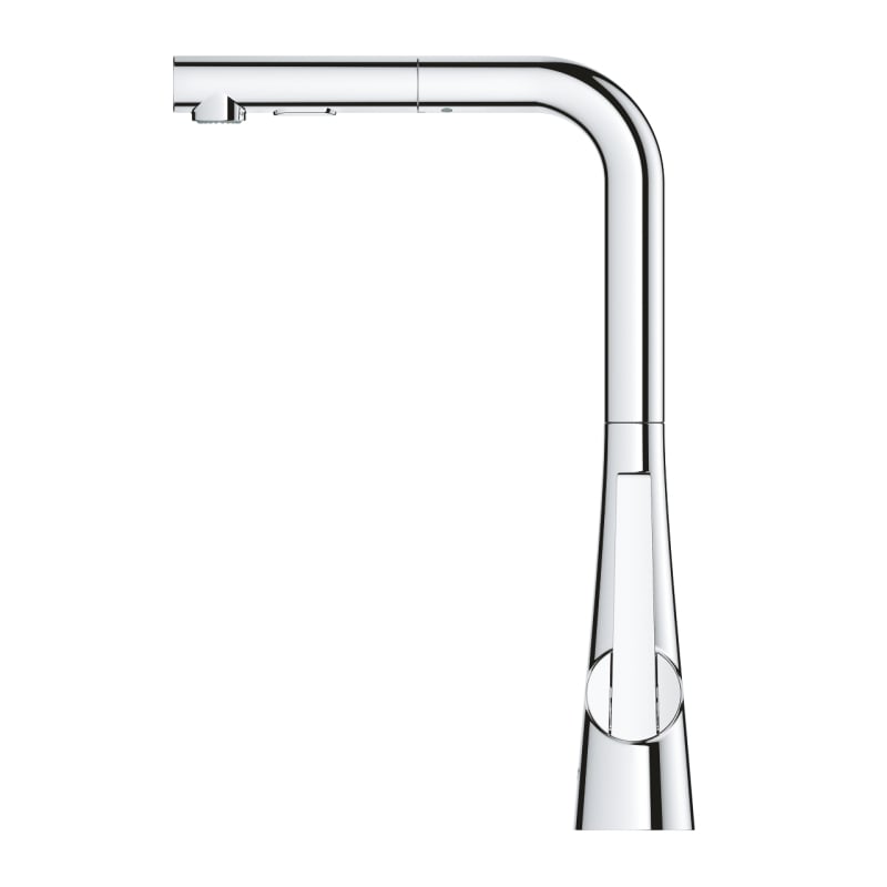 Змішувач одноважільний для мийки Grohe Zedra, L-излив хром (32553002) фото 4
