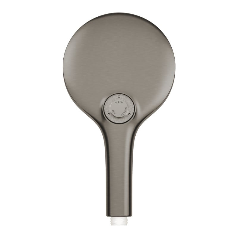 Ручной душ Grohe Rainshower SmartActive 130, 3 режима струи, матовый графит (26574AL0) фото 4