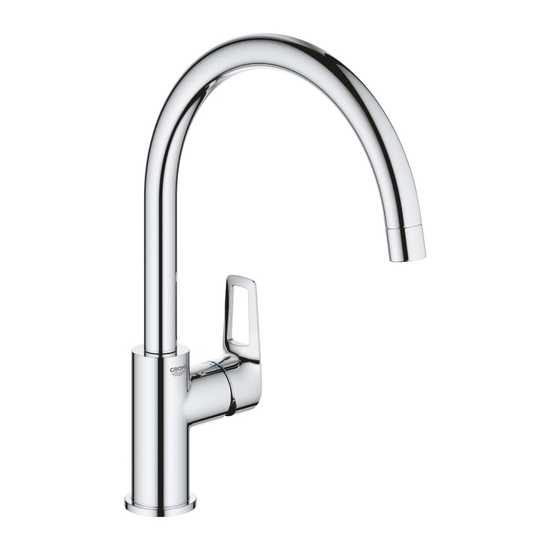 Змішувач одноважільний для мийки Grohe BauLoop, хром (31368001) фото 1