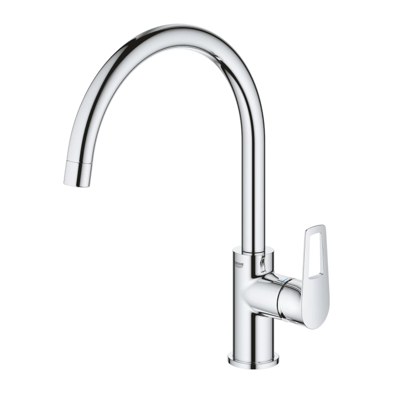 Змішувач одноважільний для мийки Grohe BauLoop, хром (31368001) фото 2