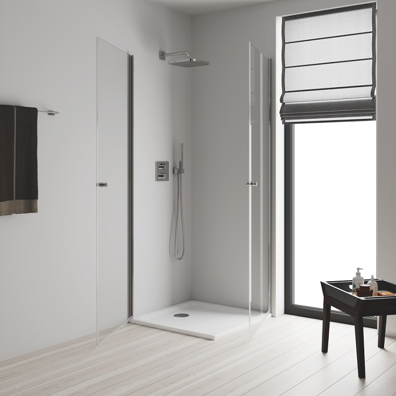 Tempesta 250 Cube Верхній душ з кронштейном до стіни з WaterSaving (26687000) фото 11