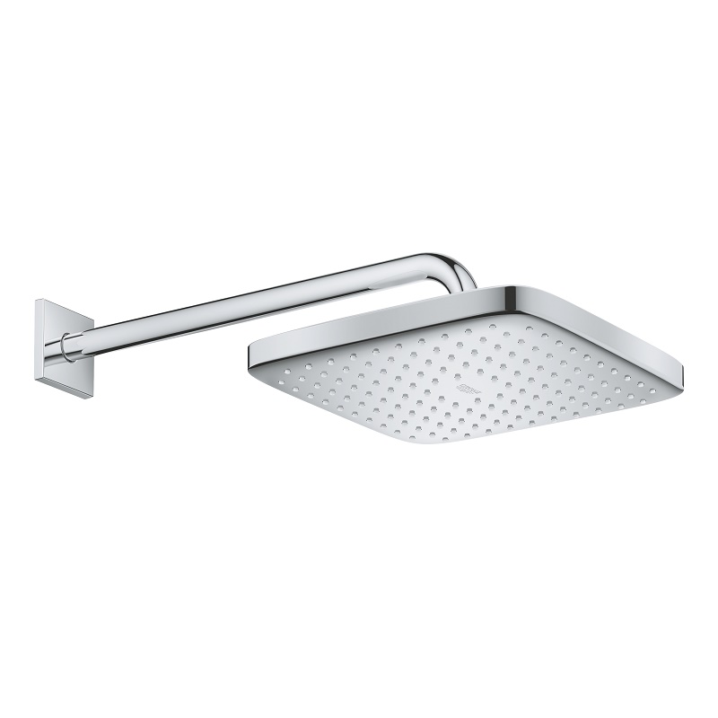 Tempesta 250 Cube Верхній душ з кронштейном до стіни з WaterSaving (26687000) фото 2