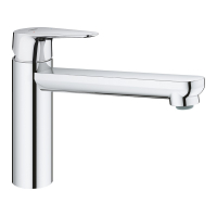 Змішувач для мийки Grohe BauCurve, хром  (31715000)