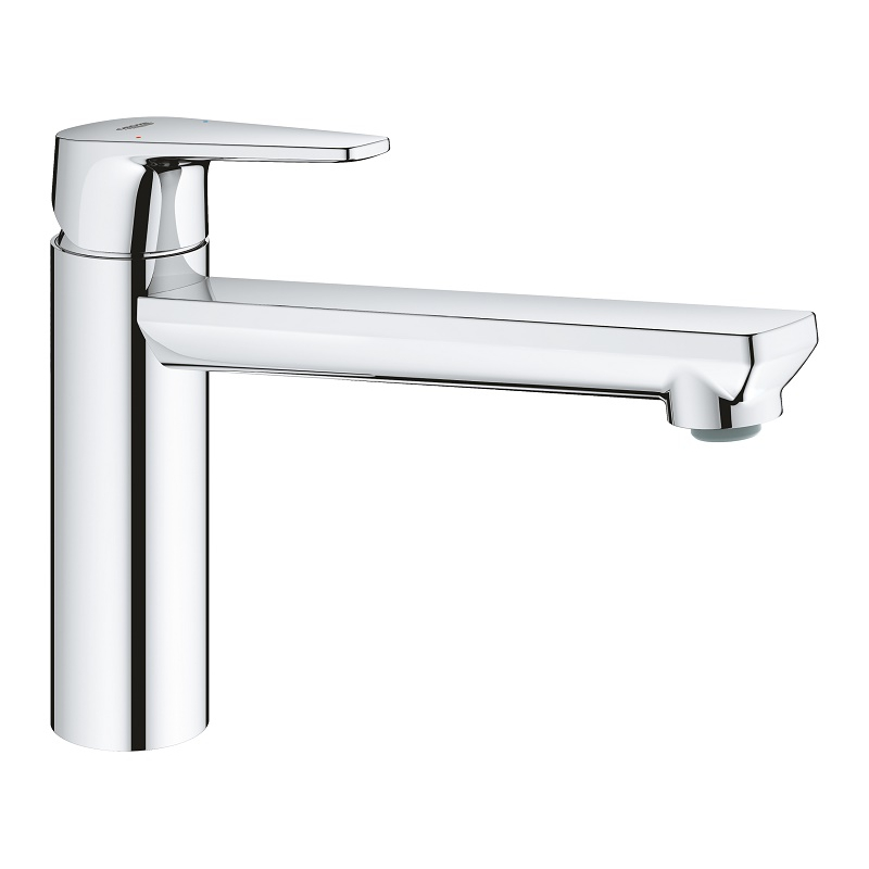 Смеситель однорычажный для мойки Grohe BauEdge горизонтальный, хром (31693000) фото 1