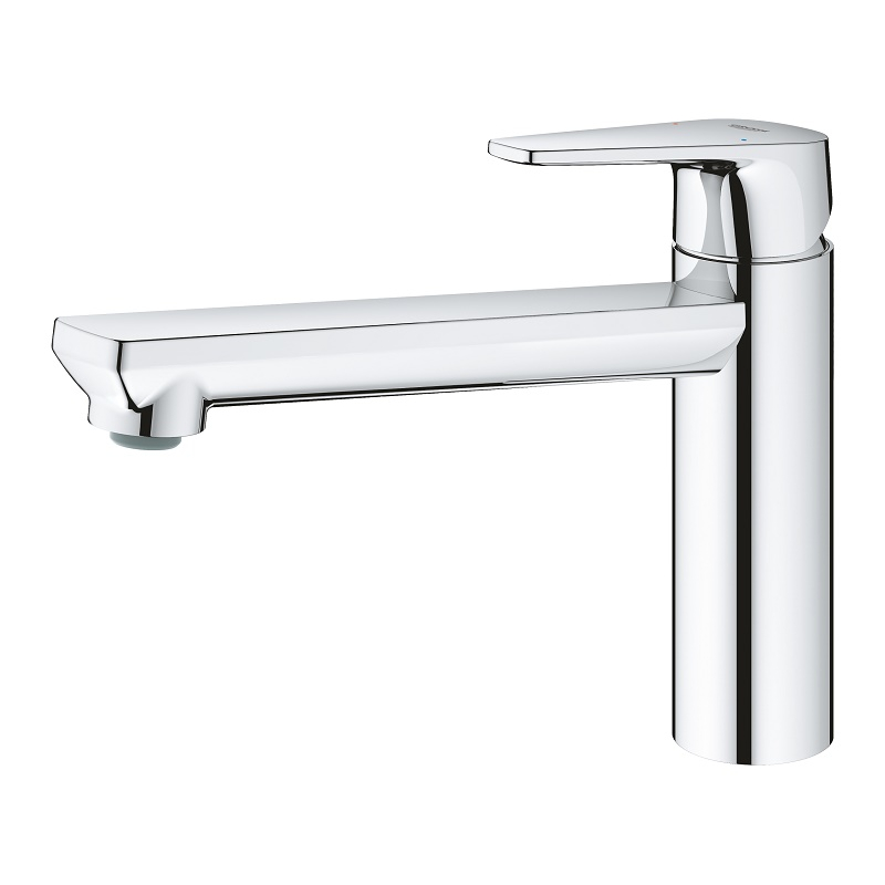 Смеситель однорычажный для мойки Grohe BauEdge горизонтальный, хром (31693000) фото 3