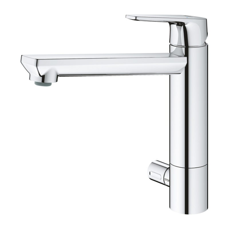 Змішувач одноважільний для мийки Grohe BauEdge, хром (31696000) фото 3