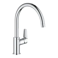 Смеситель однорычажный для мойки Grohe BauEdge C-излив, хром (31367001)