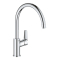 Смеситель однорычажный для мойки Grohe BauEdge C-излив, хром (31367001)