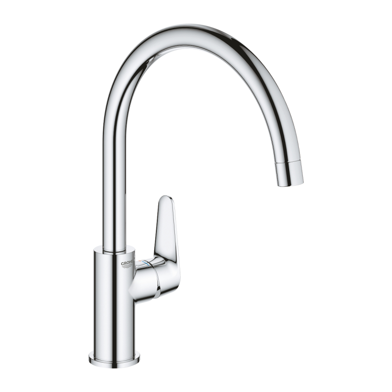 Однорычажный смеситель для мойки Grohe BauCurve, хром (31536001) фото 1