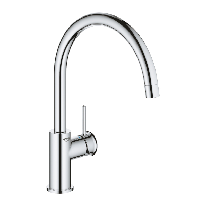 Змішувач одноважільний для мийки Grohe BauClassic, хром (31535001) фото 1