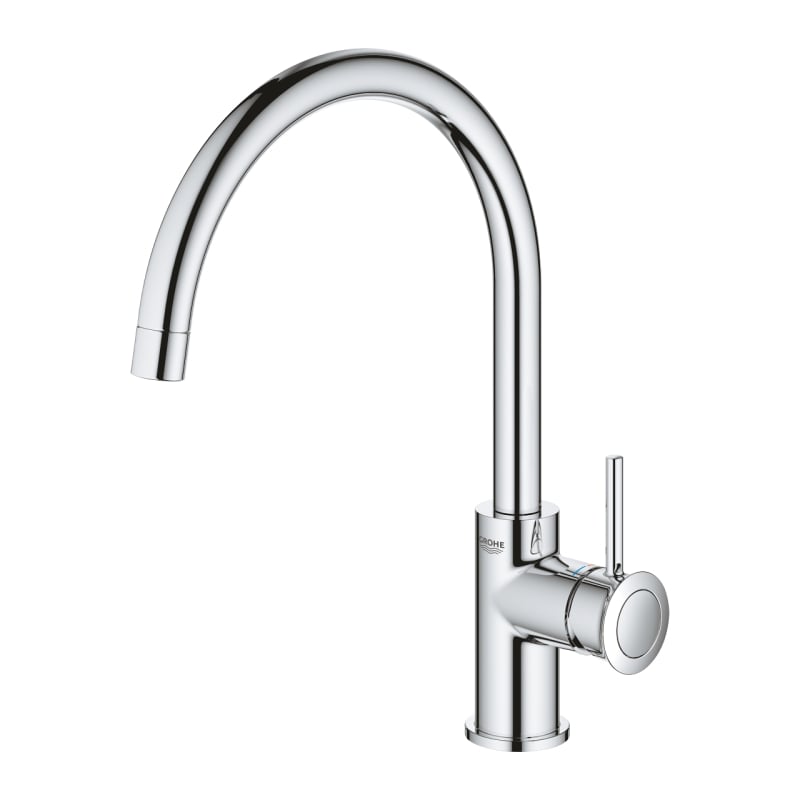 Змішувач одноважільний для мийки Grohe BauClassic, хром (31535001) фото 2
