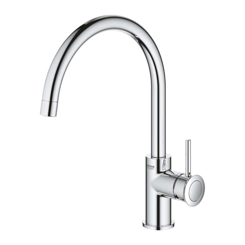 Смеситель однорычажный для мойки Grohe BauClassic, хром (31234001) фото 2