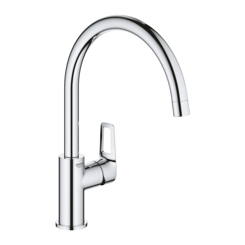 Одноважільний змішувач для мийки Grohe BauLoop, хром (31232001) фото 1