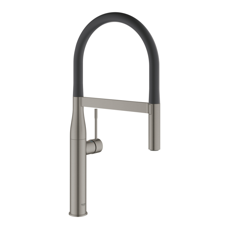 Смеситель однорычажный для мойки Grohe Essence C-излив, матовый графит (30294AL0) фото 1