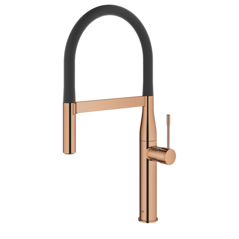 Смеситель однорычажный для мойки Grohe Essence C-излив, медь (30294DA0) фото 2