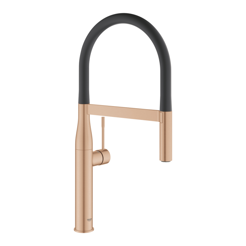Смеситель однорычажный для мойки Grohe Essence C-излив, матовая медь (30294DL0) фото 1