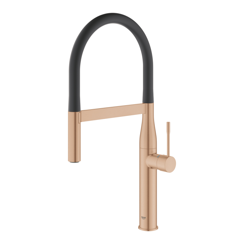 Смеситель однорычажный для мойки Grohe Essence C-излив, матовая медь (30294DL0) фото 2