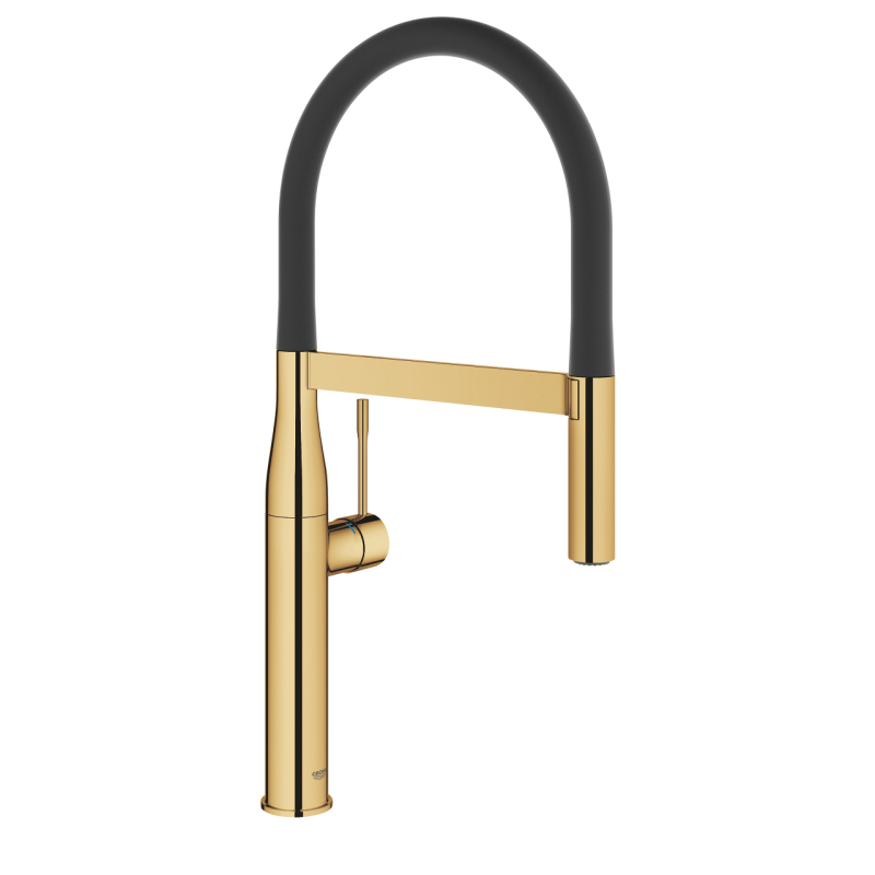 Змішувач одноважільний для мийки Grohe Essence C-вилив, золотий (30294GL0) фото 1