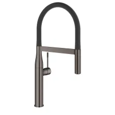 Смеситель однорычажный для мойки Grohe Essence C-излив, графит (30294A00)