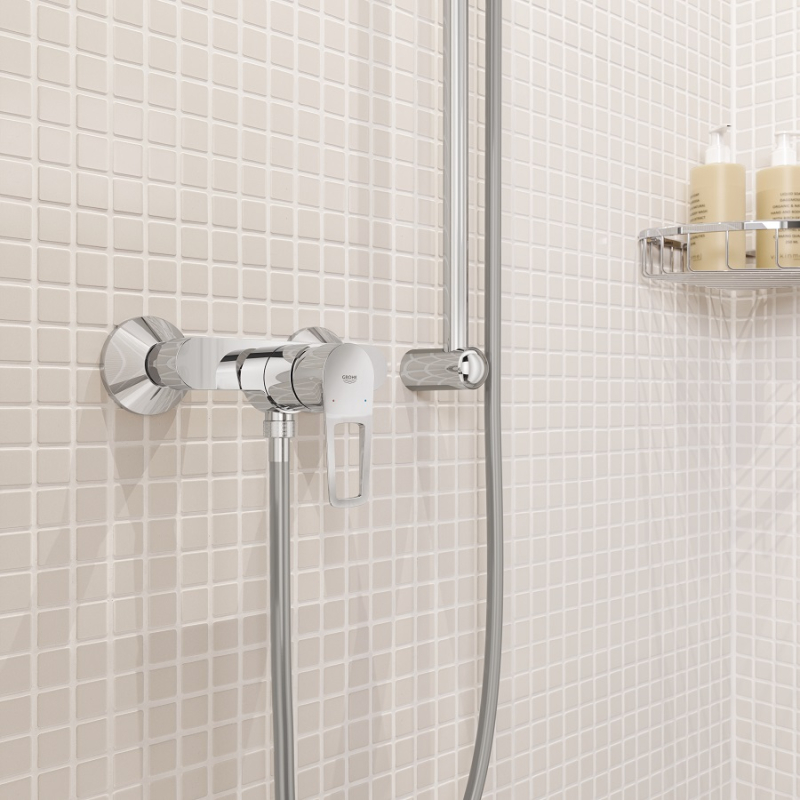 Смеситель однорычажный для душа Grohe BauLoop New, хром (23634001) фото 4