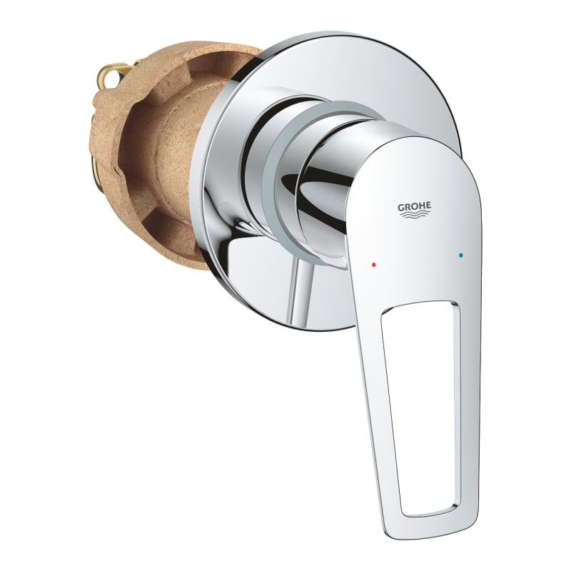 Одноважільний змішувач для душу Grohe BauLoop New, хром (29042001) фото 1
