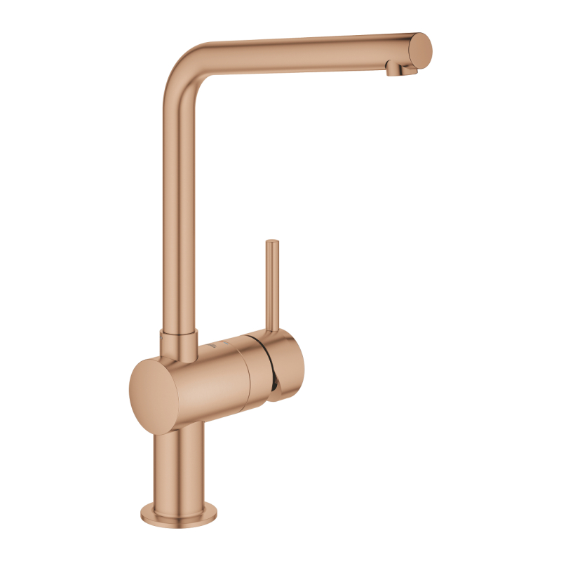 Змішувач одноважільний для мийки Grohe Minta, мідно-золотий (31375DL0) фото 1