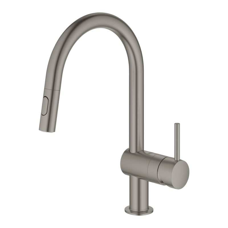 Смеситель однорычажный для мойки Grohe Minta C-излив, графит (32321AL2) фото 3