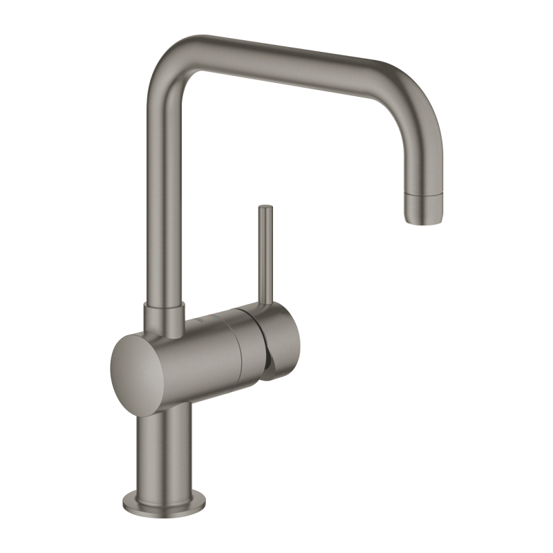 Змішувач для мийки Grohe Minta U-излив,графіт (32488AL0) фото 1