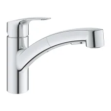Смеситель однорычажный для мойки Grohe Eurosmar наклонный, хром (30305001)