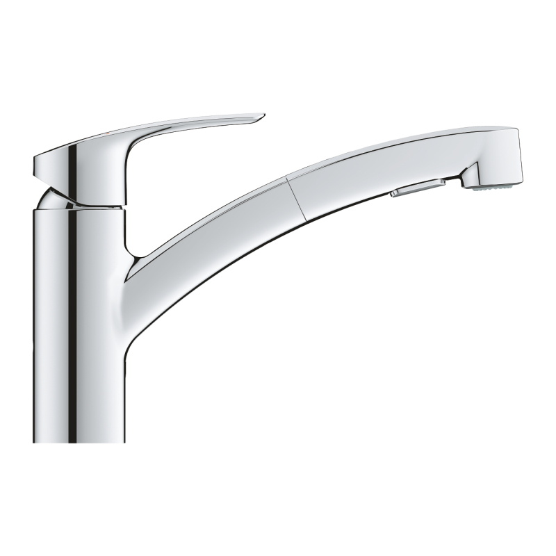 Змішувач одноважільний для мийки Grohe Eurosmart похилий, хром (30305001) фото 2