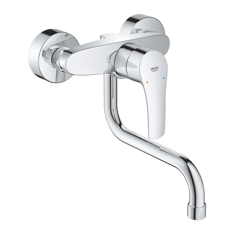 Смеситель однорычажный для мойки Grohe Eurosmart, хром (31391003) фото 1