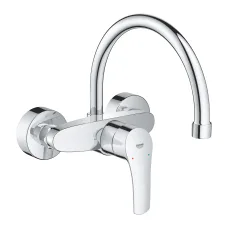 Смеситель однорычажный для мойки Grohe Eurosmart, хром (32482003)