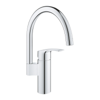 Смеситель однорычажный для мойки Grohe Eurosmart New, хром (33202003)