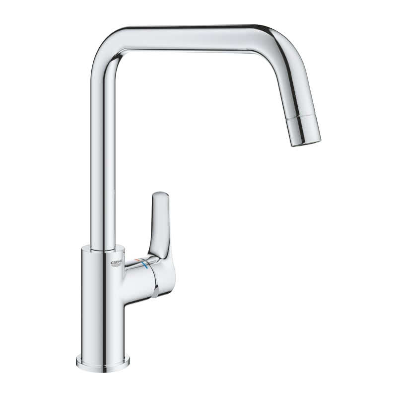 Смеситель однорычажный для мойки Grohe Eurosmart U-излив, хром (30567000) фото 1