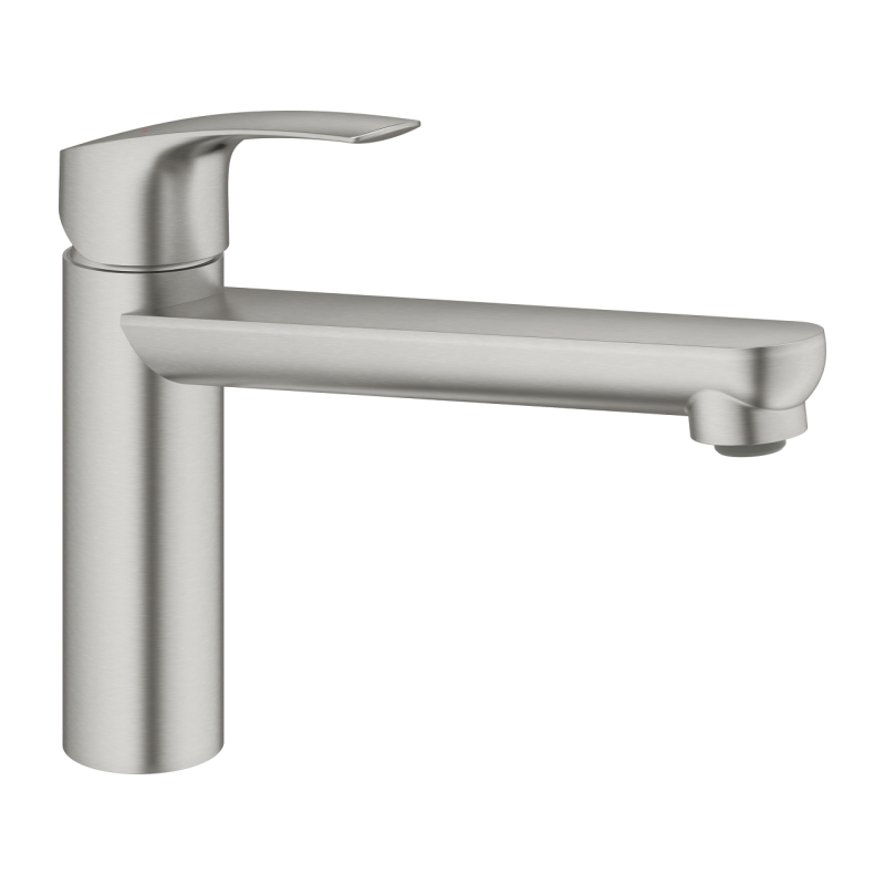 Смеситель однорычажный для мойки Grohe Eurosmar горизонтальный, суперсталь (30463DC0) фото 1