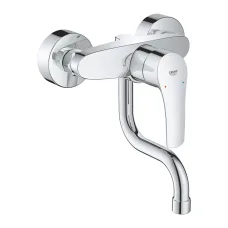 Смеситель однорычажный для мойки Grohe Eurosmart, хром (31509003)