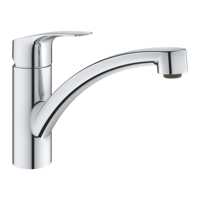 Смеситель однорычажный для мойки Grohe Via наклонный, хром (30465000) фото 1