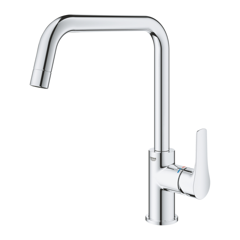 Смеситель однорычажный для мойки Grohe Via U-излив, хром (30568000) фото 4