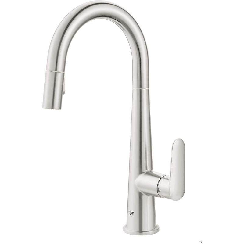 Змішувач одноважільний для мийки Grohe Veletto, сталь (30419DC0) фото 3