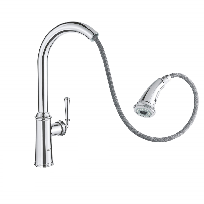 Змішувач одноважільний для мийки Grohe Gloucester, хром (30422000) фото 3