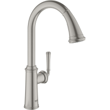 Смеситель однорычажный для мойки Grohe Gloucester, сталь (30422DC0)