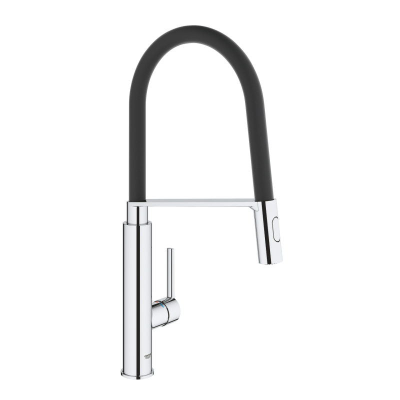 Змішувач одноважільний для мийки Grohe Feel професійний, хром (31489000) фото 1