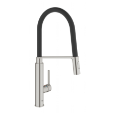 Смеситель однорычажный для мойки Grohe Feel профессиональный, сталь  (31489DC0)