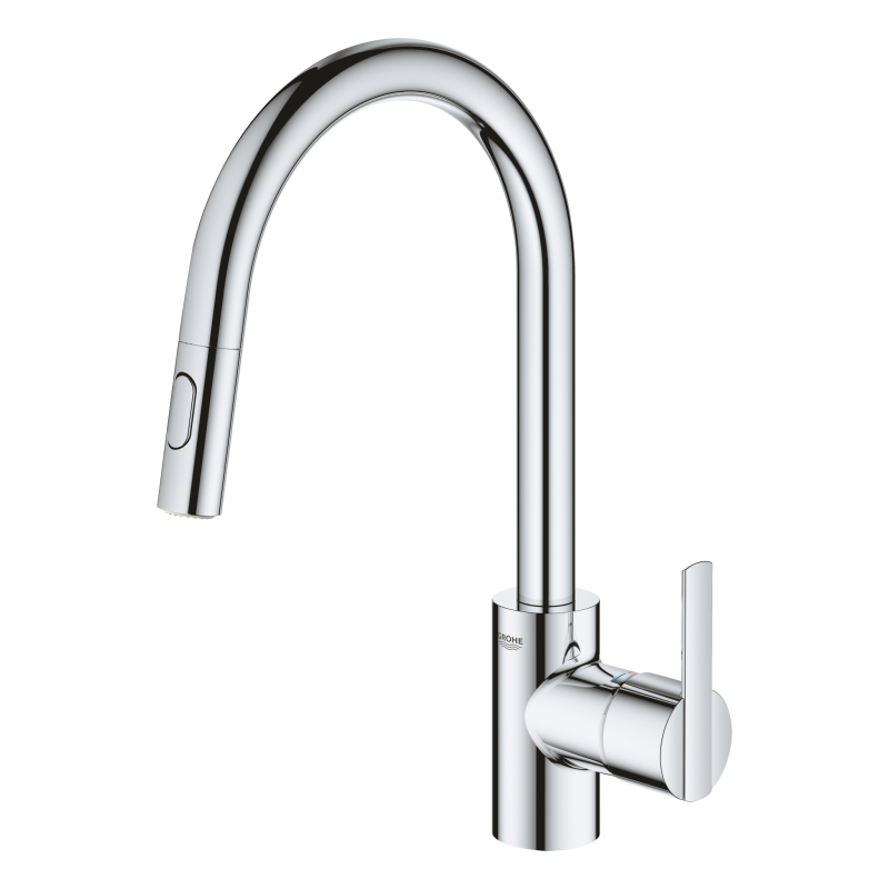 Змішувач одноважільний для мийки Grohe Feel, хром (31486001) фото 2